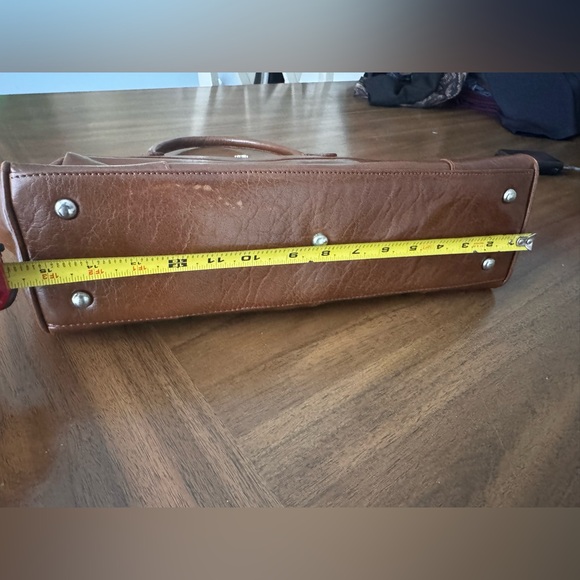 Ashwood Brown Leather Handbag - Picture 12 of 13